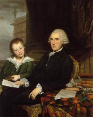 Charles Willson Peale painted by Charles Willson Peale oil painting picture